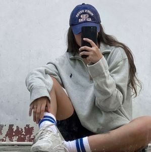 Polo by Ralph Lauren Grey Half Zip Sweater